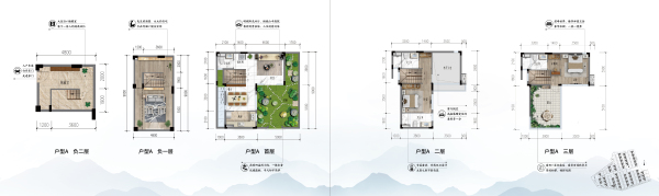 方圆鹤山云山诗意效果图