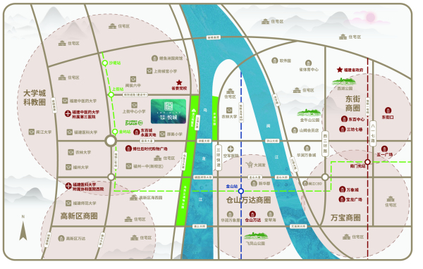 恒荣九洲悦城_区位图_1