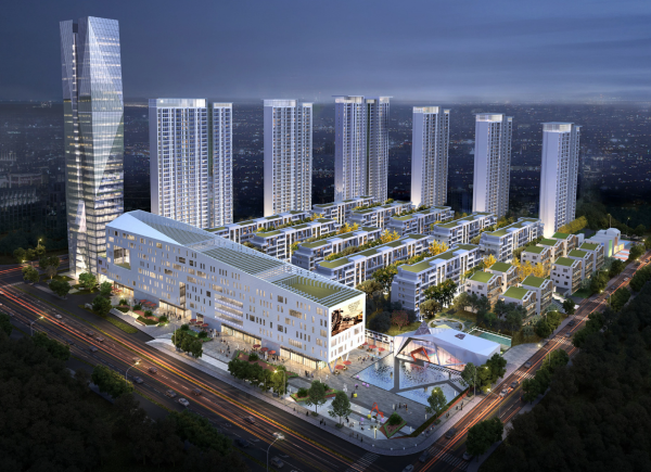 陕建 御湖壹号_效果图_1