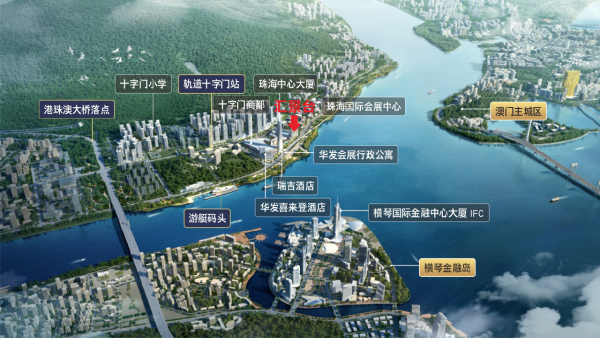 华发琴澳新城汇景台_区位图_3