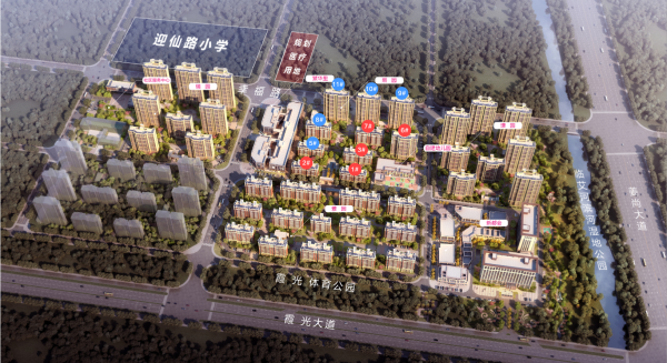 名邦新都会效果图