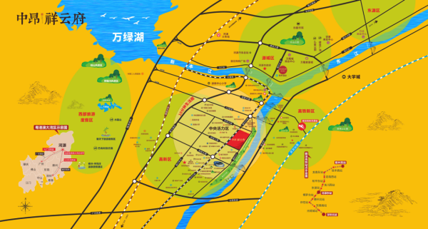 中昂祥云府_区位图_1