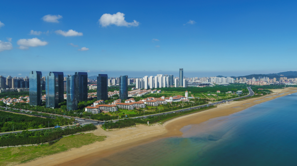 烟台天越湾实景图