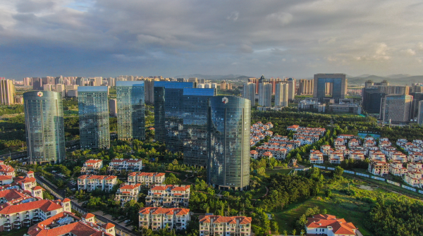烟台天越湾实景图