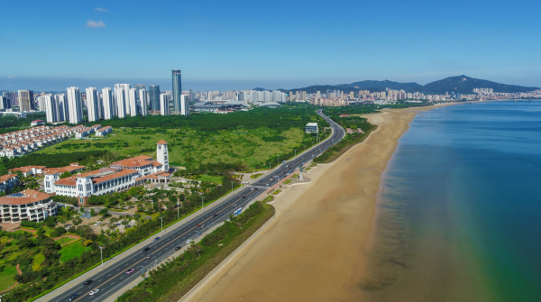 烟台天越湾实景图