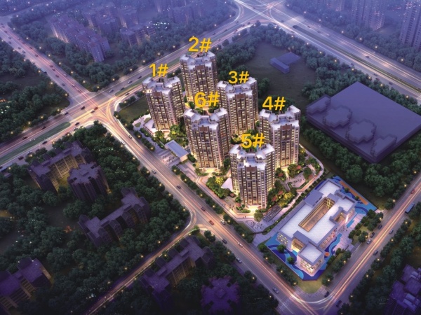 中铁建湖心公馆_效果图_1