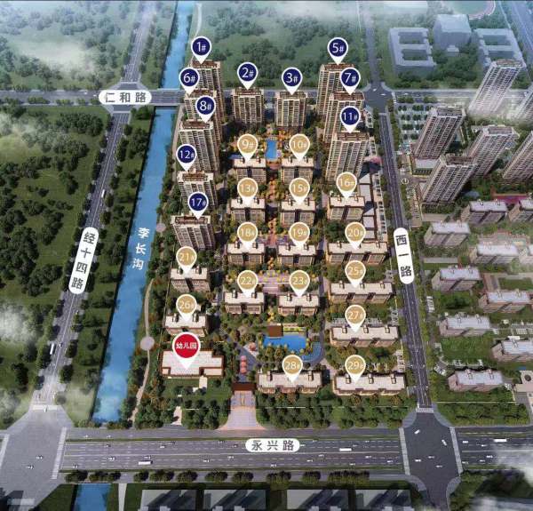 名邦鲲鹏御府润园_效果图_1
