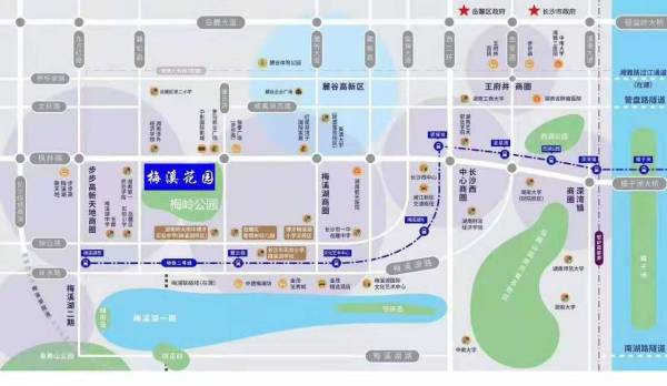 梅溪湖骑龙苑_区位图_1