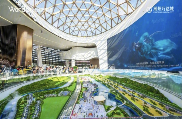 潮州万达城_实景图_1