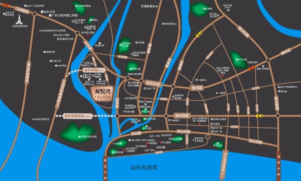金茂双悦湾_区位图_1