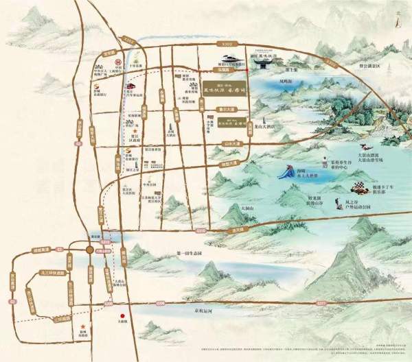 融创领地凤鸣桃源风雅颂_区位图_1