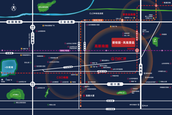 碧桂园凤凰壹品_区位图_1