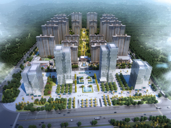 中建咸宁之星效果图