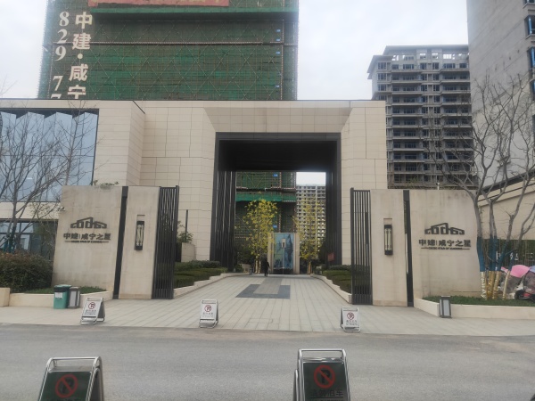 中建咸宁之星实景图