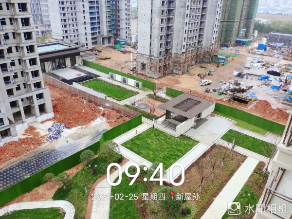 中建咸宁之星项目现场