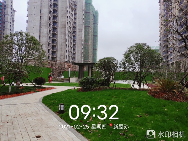 中建咸宁之星项目现场