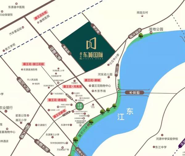霸王花东城国际_区位图_1