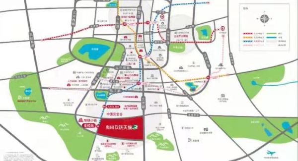 奥园玖珑天境区位图