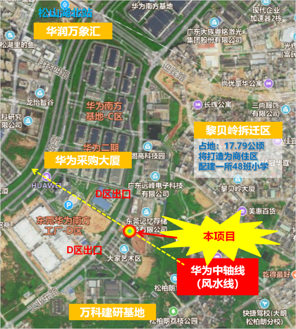 松山湖CBD项目_区位图_3