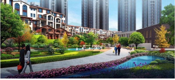五洲东方墅_小区配套_1