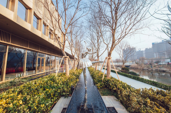招商万科山水间实景图