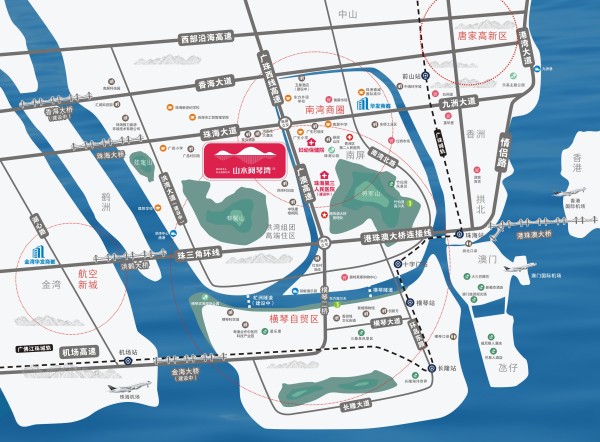 山水阅琴湾_区位图_2