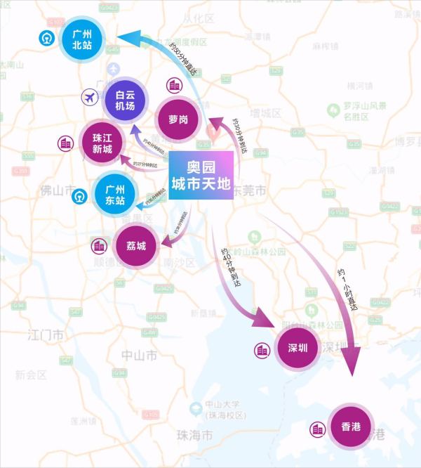奥园城市天地_区位图_1