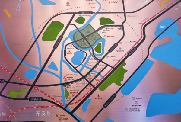 雅居乐滨河雅郡_区位图_3