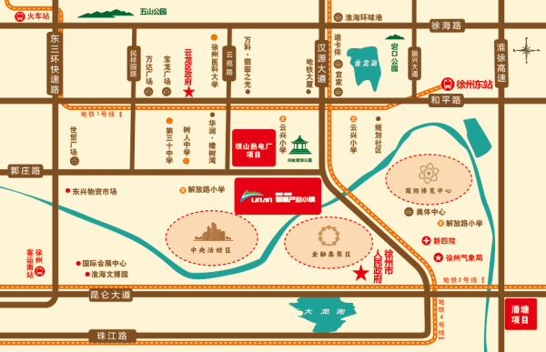 林安智慧产业小镇区位图