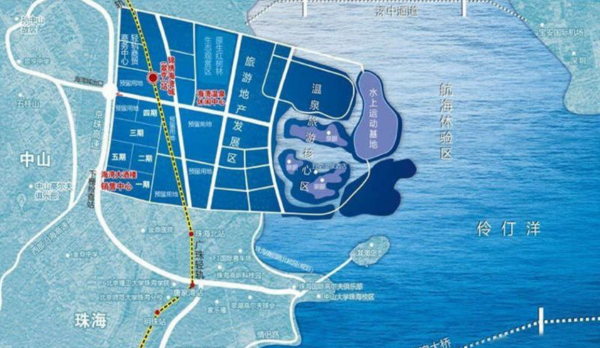 锦绣海湾城区位图