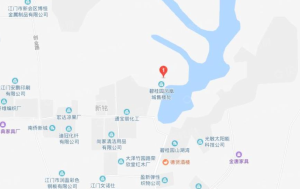 江门碧桂园·凤凰城_区位图_1