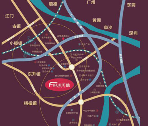 枫璟美地_区位图_2
