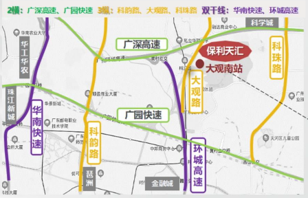 保利天汇_区位图_3