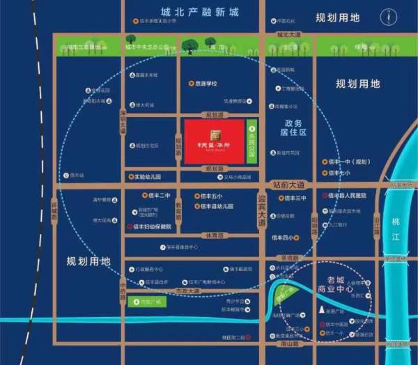天玺华府_区位图_1
