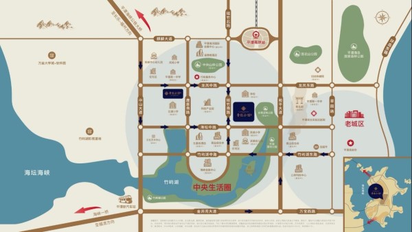 平潭鲁能公馆_区位图_1