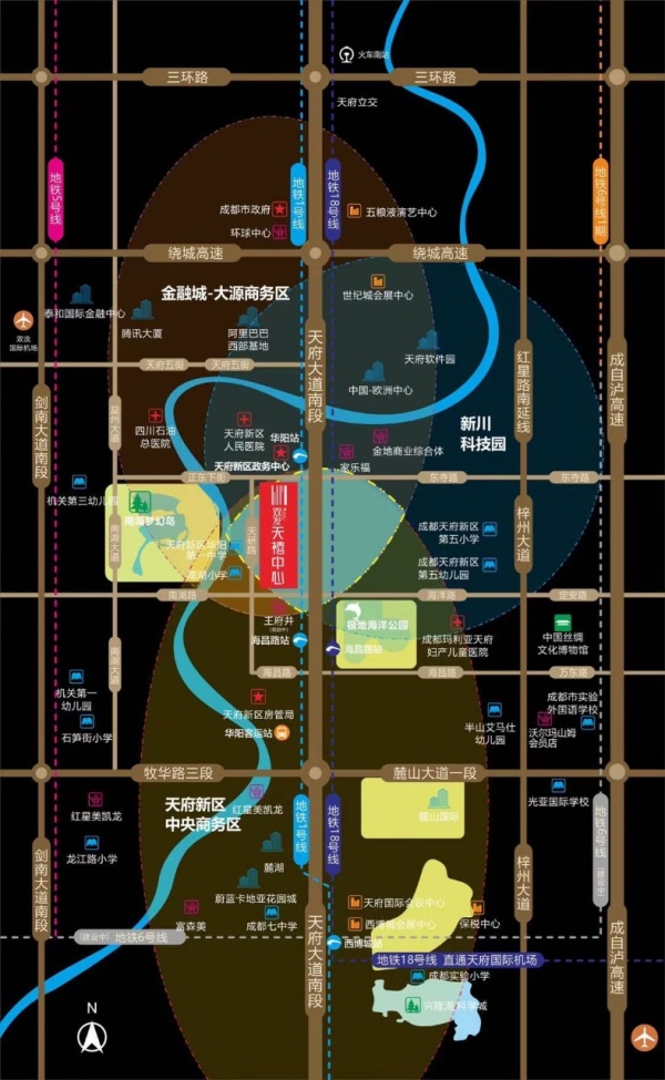 双发天禧中心-房联宝_区位图_1