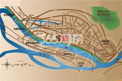 名城紫金轩2021区位图