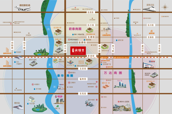 雅柏文荷塘里_区位图_1