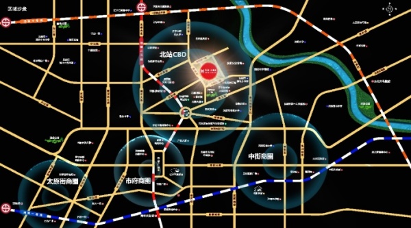 沈阳万科大都会_区位图_1