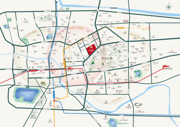 五山明珠_区位图_1