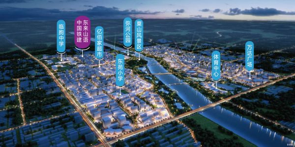 临朐中国铁建东来山语_小区配套_1