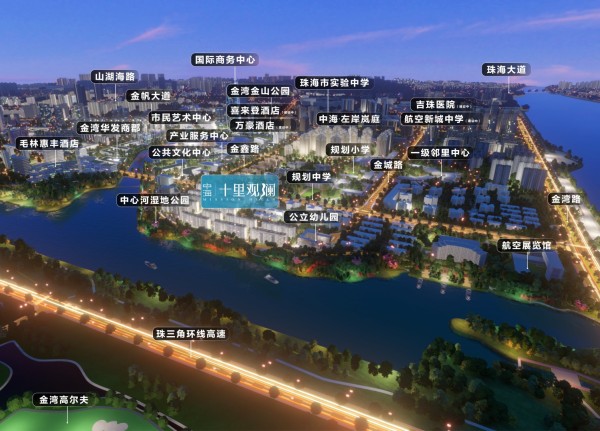 中海观澜花园_区位图_4