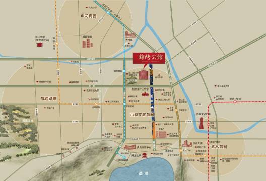 中冶锦绣公馆_区位图_1