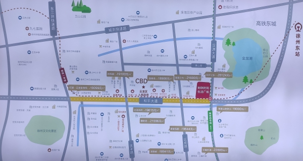 地铁时尚生活广场区位图
