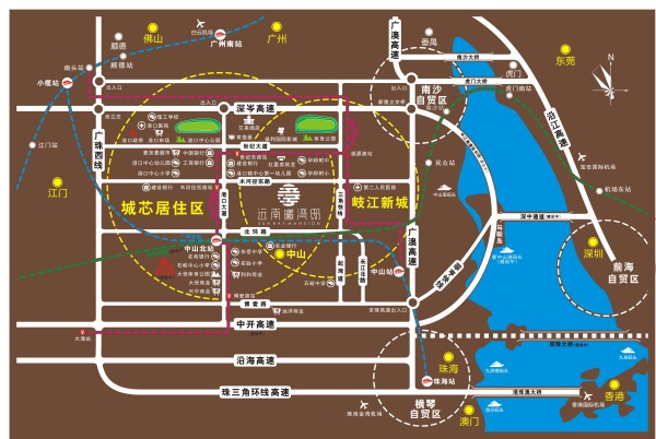 远南曦湾邸区位图