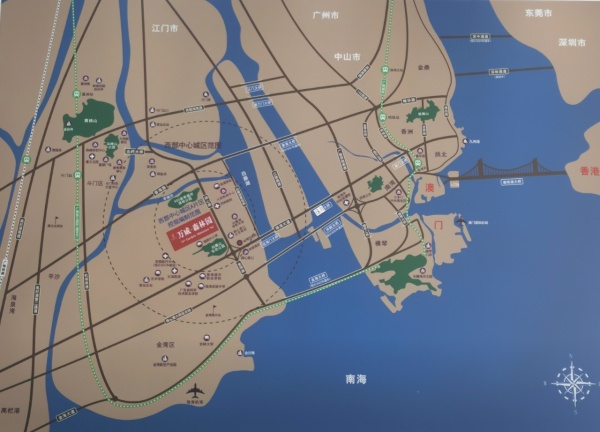 万威森林园二期_区位图_1
