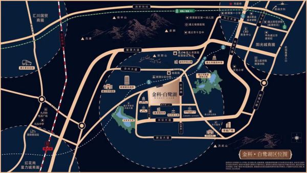 金科白鹭湖效果图
