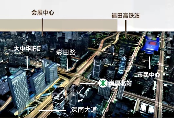 大中华国际金融中心效果图