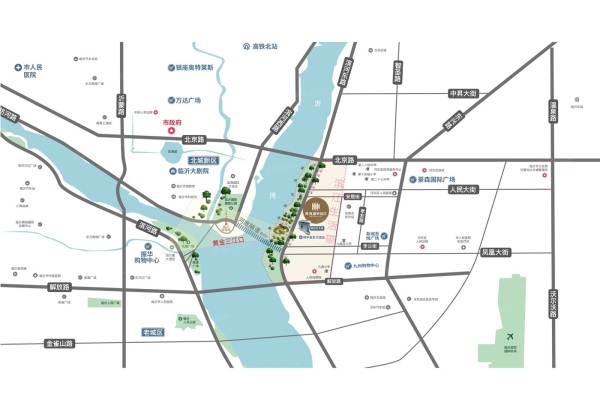 世茂盛世滨江_区位图_1