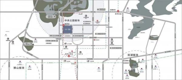 九龙仓翠樾庭_区位图_1